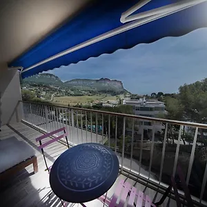 La Falaise Paradis Vue 180° , Cassis Frankreich